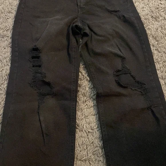 Wild fable highest rise straight legged jeans with holes brand new with tags - Picture 2 of 3